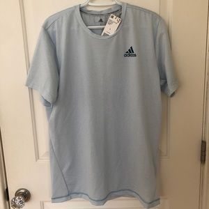 Adidas Parlay Striped Tennis Tee Top